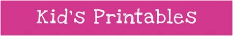 kids printables mumslounge