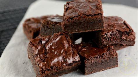 Dark Chocolate Fudge Brownies