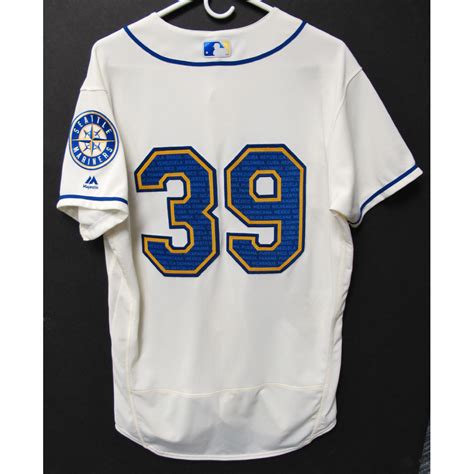 Seattle Mariners Shed Long Game Used Marineros Jersey Salute To Latin