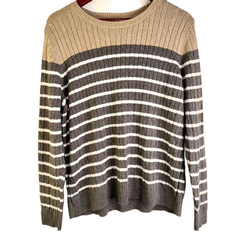 Item Croft Barrow Womens Xxl Neutral Striped Depop