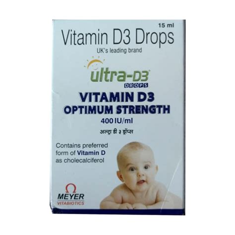 Ultra D3 400iu Drops 15ml Price Uses Side Effects Netmeds