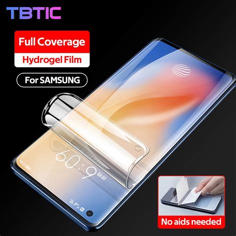 Tbtic Full Cover Hd Matte Frosted Anti Blue Ray Screen Film For Samsung