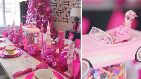 Influencer Se Vuelve Viral Con Su Decoraci N Navide A De Barbie