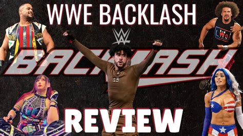 Wwe Backlash Review Wwe Backlash Puerto Rico Youtube