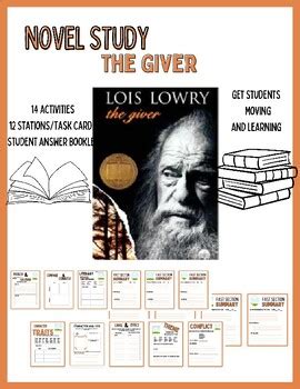 The Giver Novel Study by Andrea Kevan | TPT