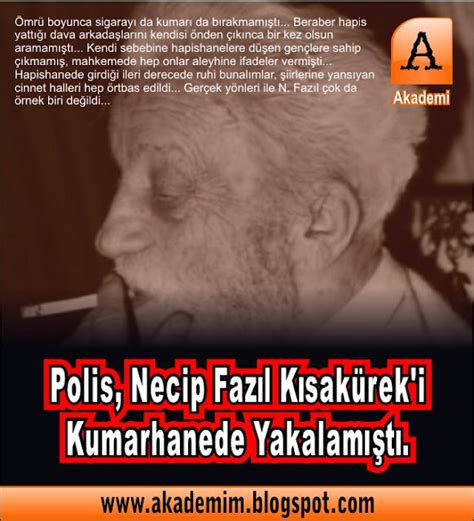 Akademi Dergisi Akademim Mehmet Fahri Sertkaya Polis Necip Fazıl