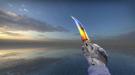 Flip Knife Marble Fade Factory New Cs Go Skin Showcase Chroma Case