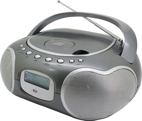 Boombox Cd Mp Usb Aux In Cyfrowe Radio Dab Fm