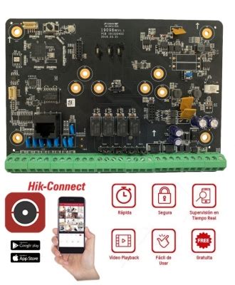 Ax Pro Ds Pha Ep Panel Hibrido De Alarma Zonas Expandible A