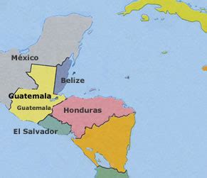 Onde Fica A Guatemala - Polônia e Guatemala: Localização geográfica da Guatemala.