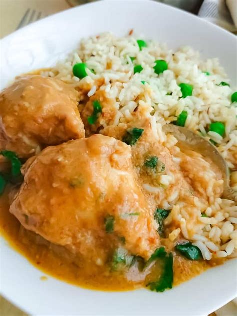 5 Ingredient Easy Chicken Curry Without Coconut Milk Go Healthy Ever