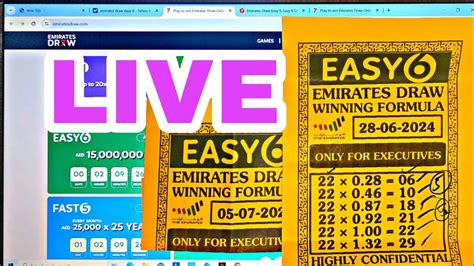 Emirates Draw Easy Emirates Draw Prediction Result