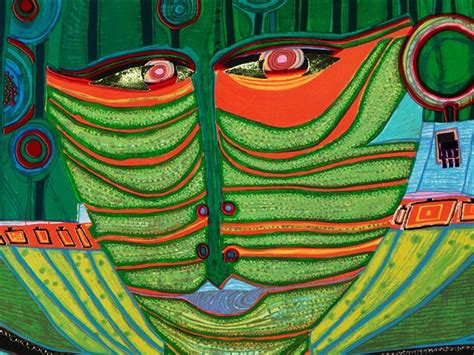 Columbus Rainy Day In India By Friedensreich Hundertwasser On Artnet