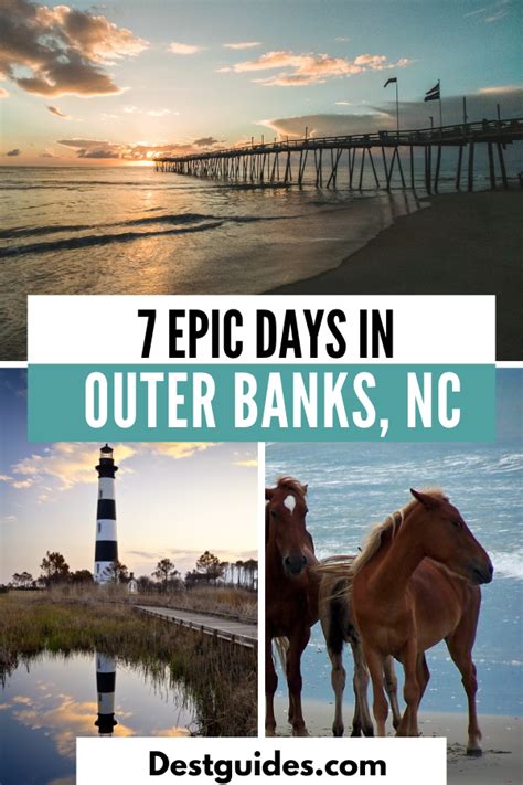 A Fun 7 Day Outer Banks Itinerary Outer Banks North Carolina Vacation