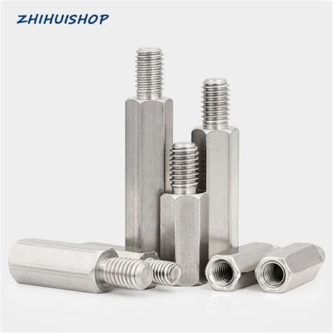 M2 M2 5 M3 M4 M5 304 Stainless Steel Hex Female Standoff Male Spacer