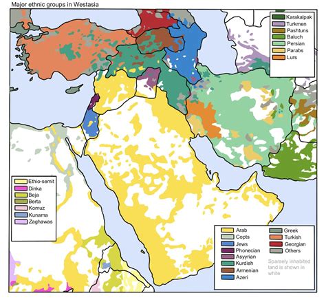 Ethnic Map Of The Middle East In An Alternate Timeline R Imaginarymaps