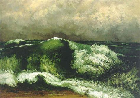 La Vague By Gustave Courbet On Artnet