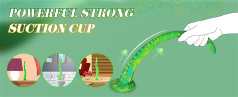 Amazon Long Tentacle Dildo Sex Toys 13 Luminous Anal Dragon Dildo With Suction Cup