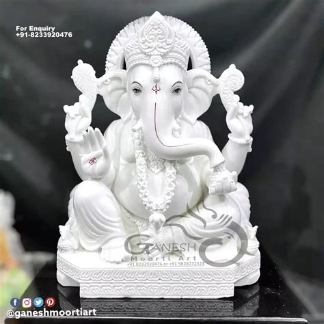 Ganesh Marble Statue For Home Marble Ganesh Murti Maker