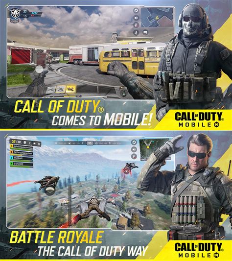 Call Of Duty Mobile Hits The Ios And Android App Stores Includes Battle Royale Game Mode