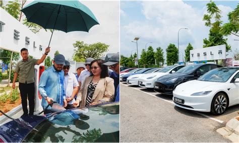 Tesla Unveils Its Biggest Supercharging Station Yet In Southeast Asia