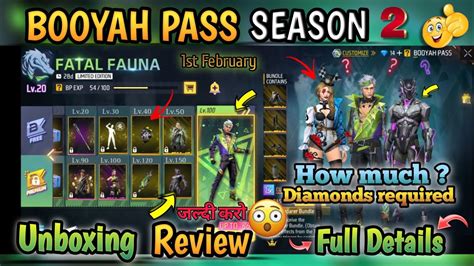 New BOOYAH PASS SEASON 2 New Booyah Pass Full Upgrade FF NEW EVENT