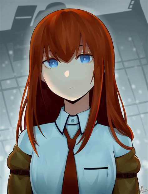 Makise Kurisu Steinsgate Drawn By Piancaesar Danbooru