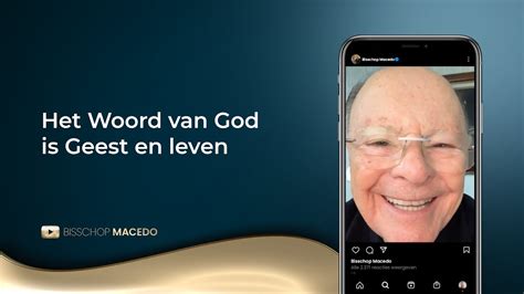 Het Woord Van God Is Geest En Leven YouTube