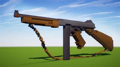 Thompson Submachine Gun 1001 Minecraft Map