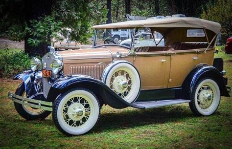 1931 Ford Model A 4 Door Phaeton Fordclassiccars Ford Trucks