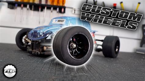 Making Custom Rc Formula 1 Wheels For 116 Street Basher Build Youtube