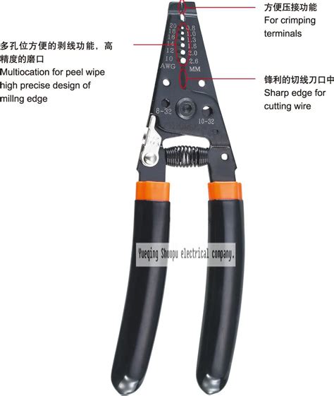 Yf Wire Stripper Multi Function Cable Wire Cutters Stripping Wire