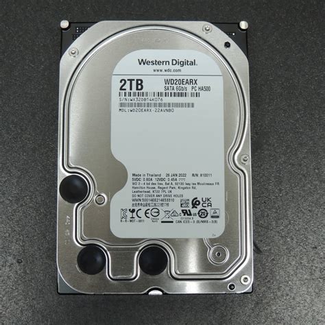 【目立った傷や汚れなし】【検品済み使用1時間】wd 2tb Hdd Wd20earx 管理タ 57の落札情報詳細 ヤフオク落札価格検索