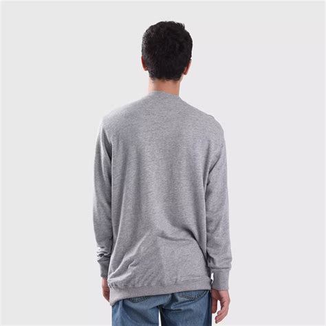 Jual Roughneck Roughneck Ct Misty Grey Mini Sig Black Crewneck