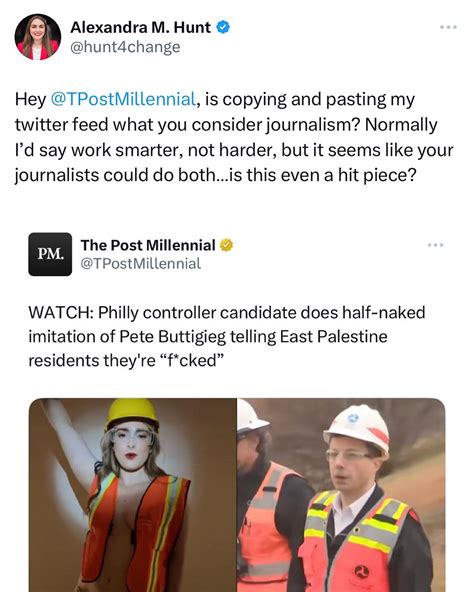 Alexandra Hunt - The bar is so low for right wing... | Facebook