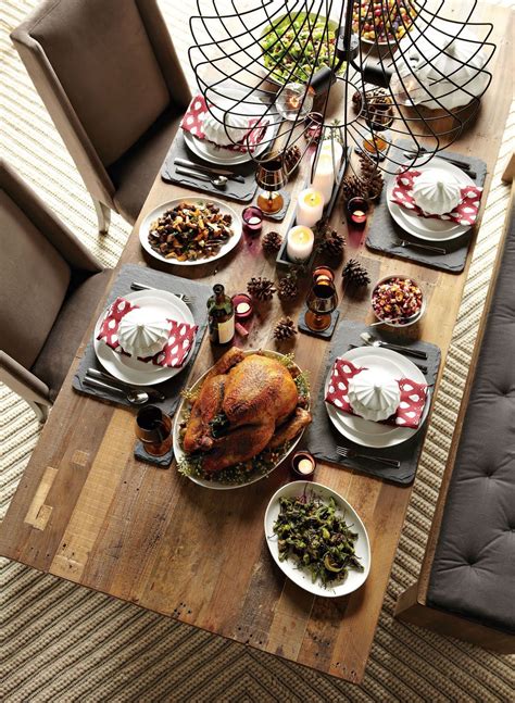 Thanksgiving Table Courtesy Of West Elm Modern Thanksgiving