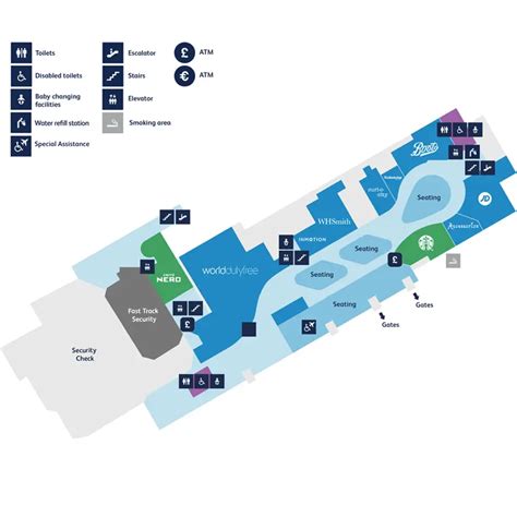 Bristol Airport Terminal Map 2024 All Maps