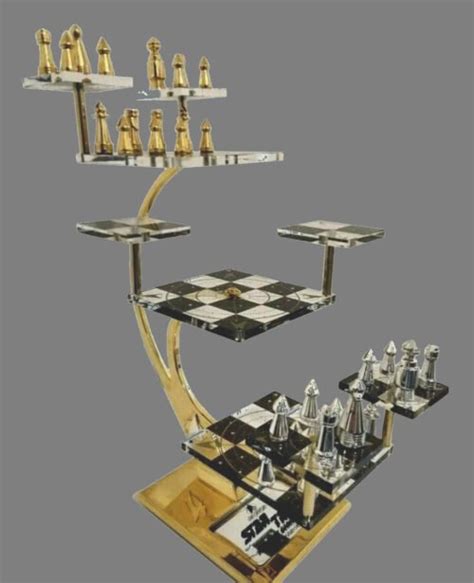 Next Generation Tridimensional Chess Set Chessantiques