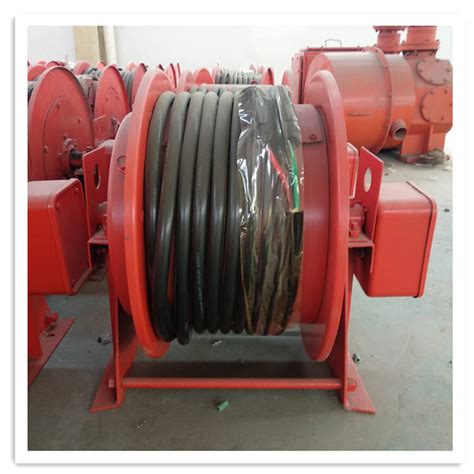 Gantry Crane Motorized Powered Driven Crane Power Cable Reel Drum