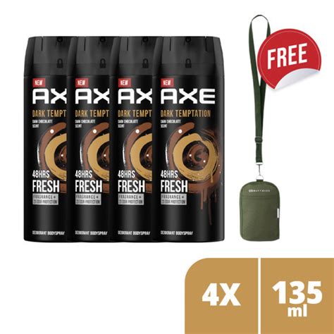 Promo Axe Deodorant Deo Body Spray Parfum Pria Dark Temptation Ml