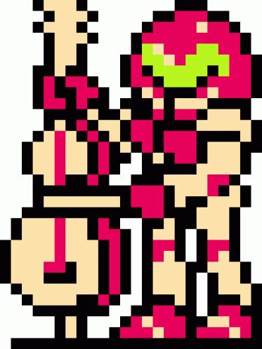 Metroid Samus Sticker Metroid Samus Smash Discover And Share Gifs