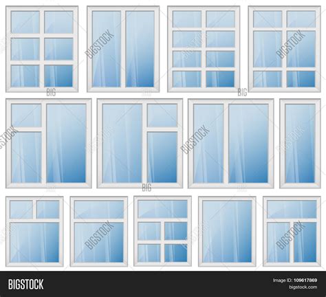 Window Frame Design Vector & Photo (Free Trial) | Bigstock