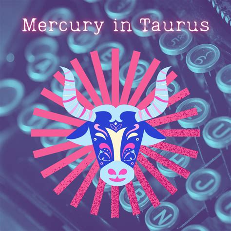 Mercury In Taurus Reading The Signs — Sg Stasi Designs