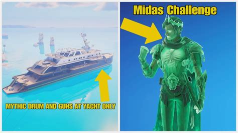 Midas Challenge In Fortnite YouTube