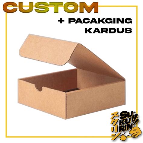 Jual Packaging Kardus Hanya Sesuai Request Shopee Indonesia