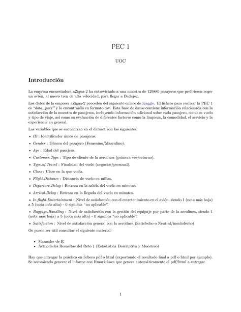 Solucion Pec Estadistica Y Probabilidad Practica En R Pec