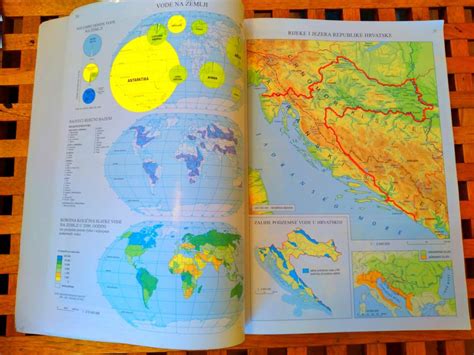 Geografski Atlas Za Osnovnu Kolu Kolska Knjiga Zg