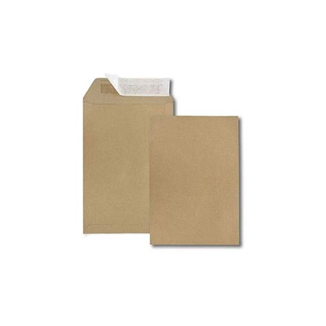 Lot de 500 Pochettes d expédition 190 x 275 mm kraft brun sans