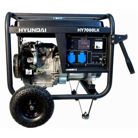 Мотогенератор HY 7000 LK, 5.5kW - PRAKTIS