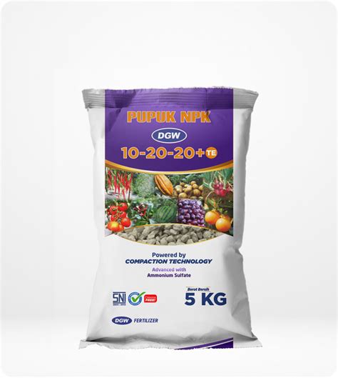 Npk Dgw Te Dgw Fertilizer